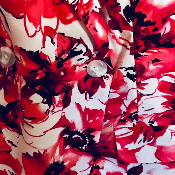 Roamans Pretty Floral Spring Blazer - Picture 5 of 5